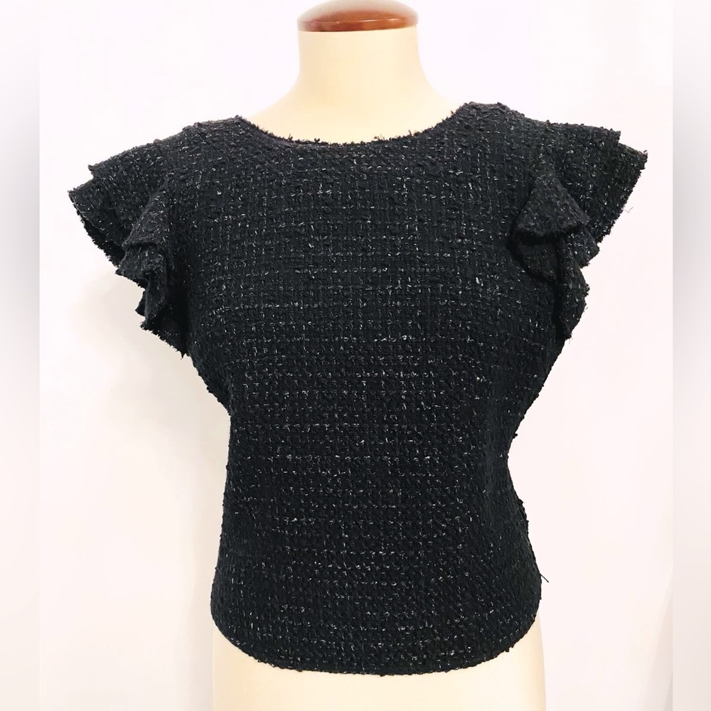 Authentic Chanel tweeds top